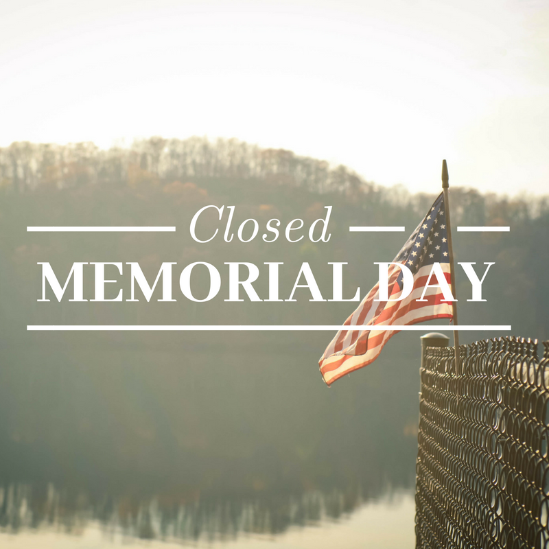 Closed Memorial Day Bear Creek Country Store